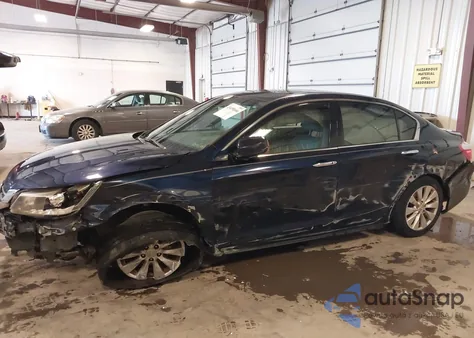 2015 Honda Accord Ex-L V-6 from USA, damaged, VIN 1HGCR3F83FA000144